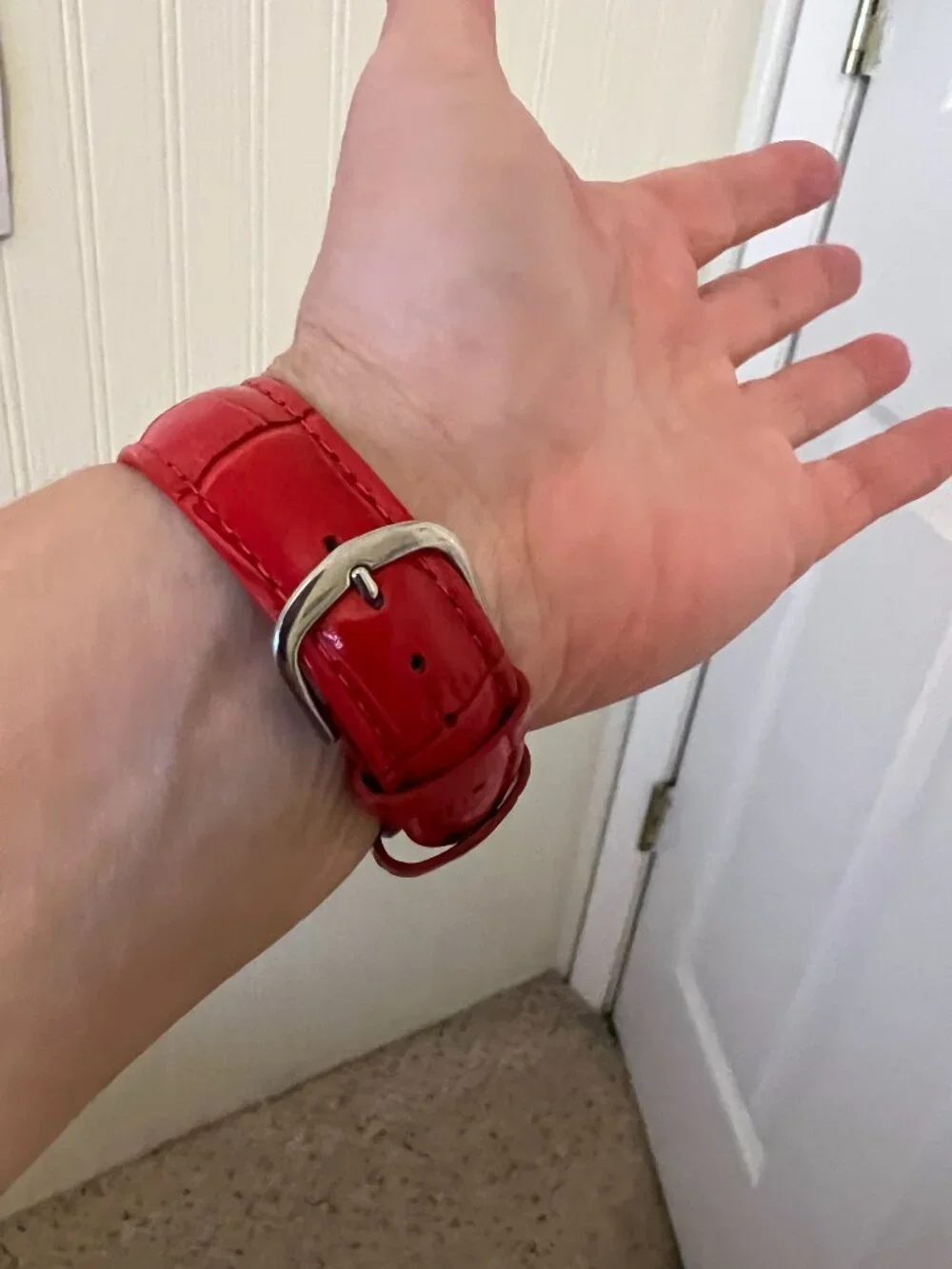 Watch – Rectangular Face, New Battery & Band